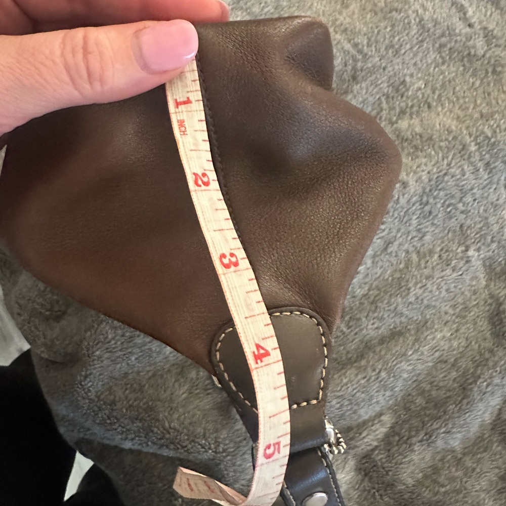 Coach Dark Brown Leather Bag - Picture 9 of 10